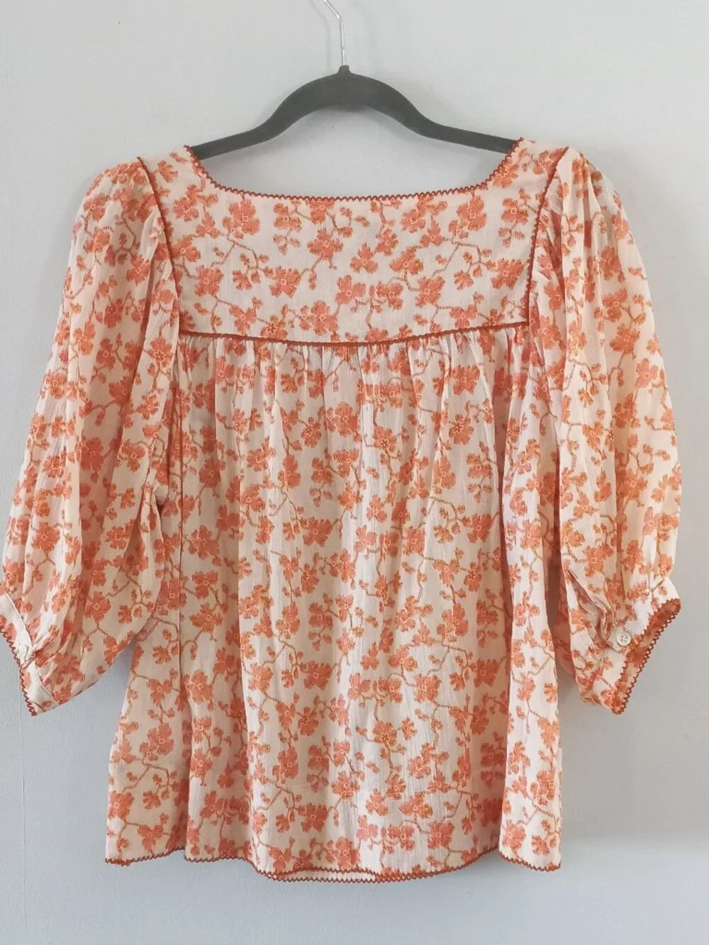 JOIE (ANTHROPOLOGIE) Leroy top 100% cotton - Picture 9 of 12